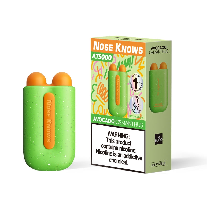 Nose Knows AT5000 Disposable Vape (10ml, 2%)