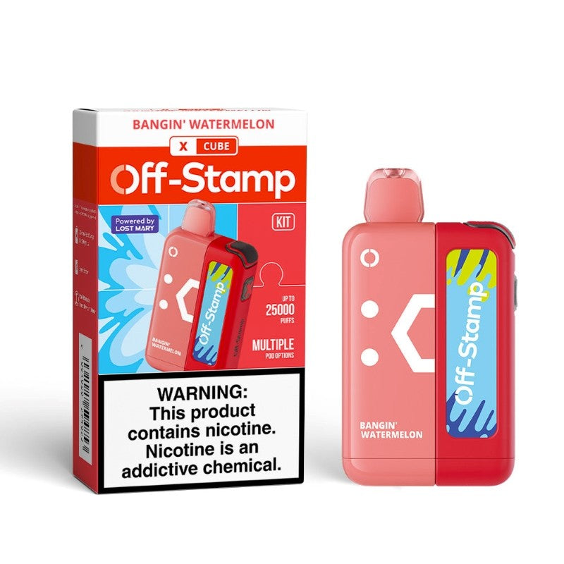 Off-Stamp X Cube 25K Einweg-E-Zigarette 18ml 5%
