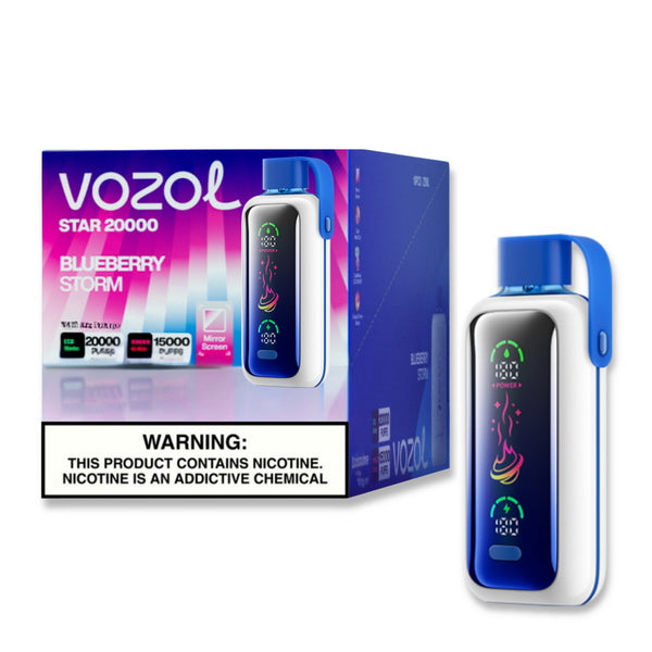 Packung mit 10 Vozol Star 20000 Vape