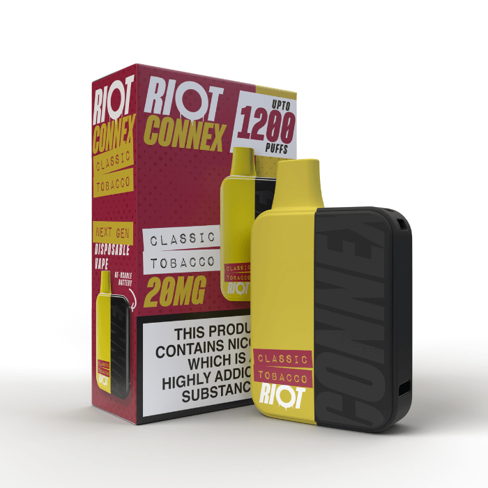 Klassischer Tabak - Riot Connex Pod Kit - 1200 Züge
