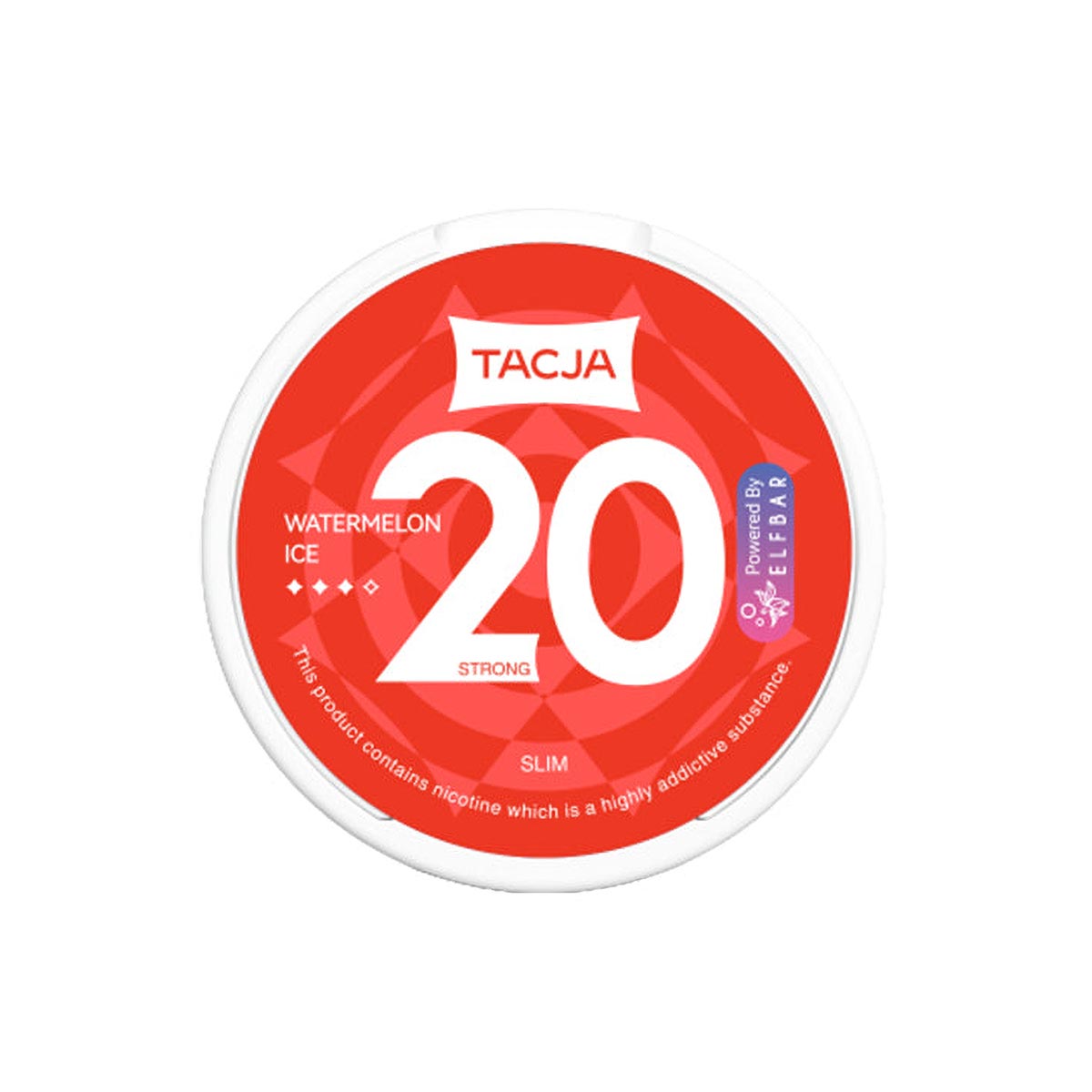 Watermelon Ice Elf Bar TACJA Nikotin-Snus-Beutel 20 mg