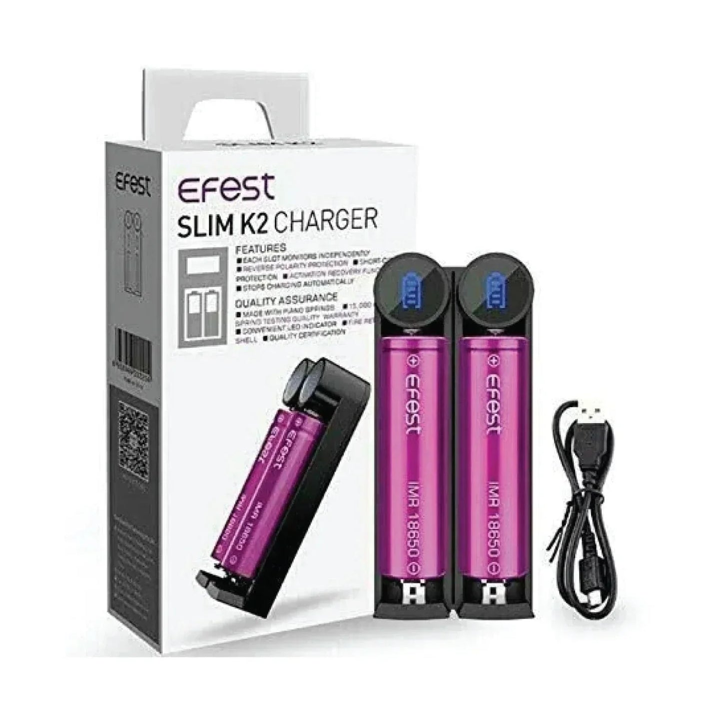 Efest Slim K2 Ladegerät
