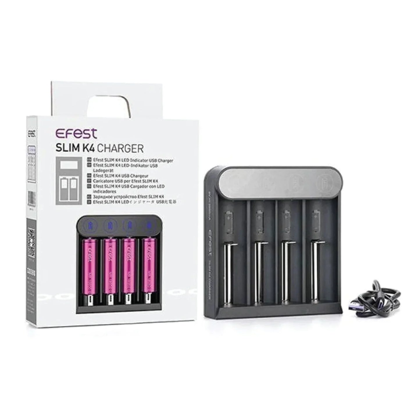 Efest Slim K4 Ladegerät