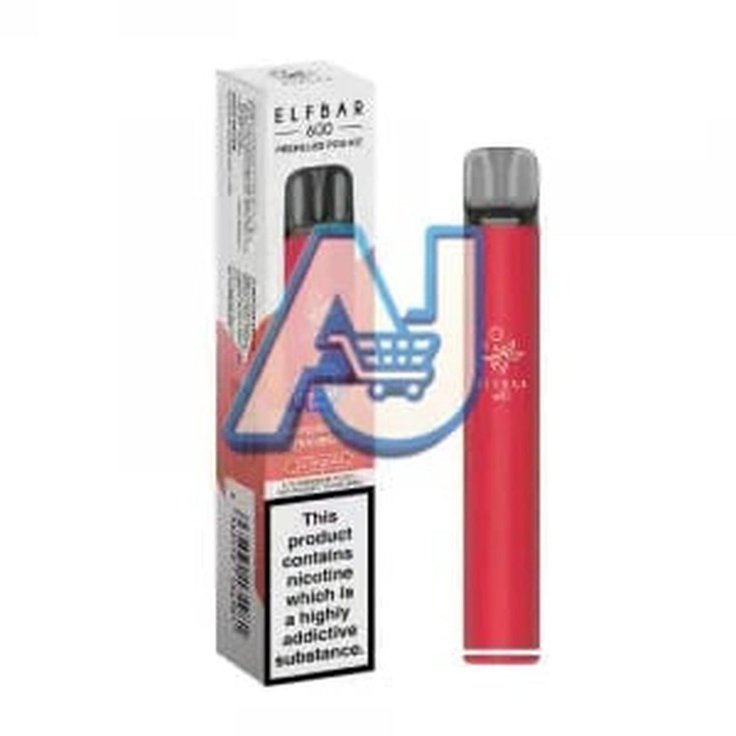 Elf Bar 600 Puffs Prefilled Pod Vape Kit