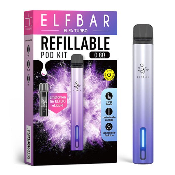ELF Bar ELFA Turbo nachfüllbares Pod-Kit