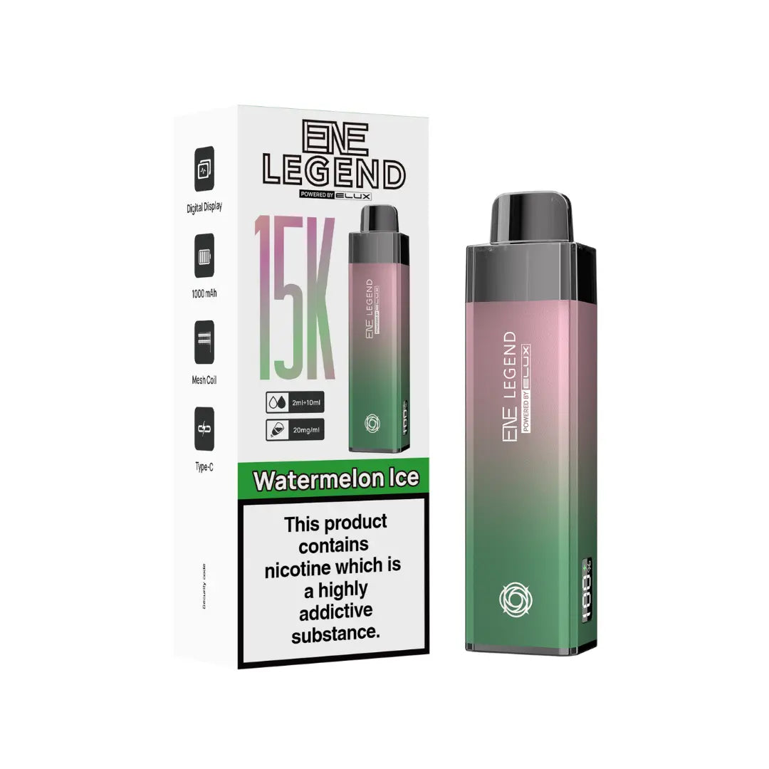 Elux ENE Legend 15K Prefilled & Reusable Pod Kit