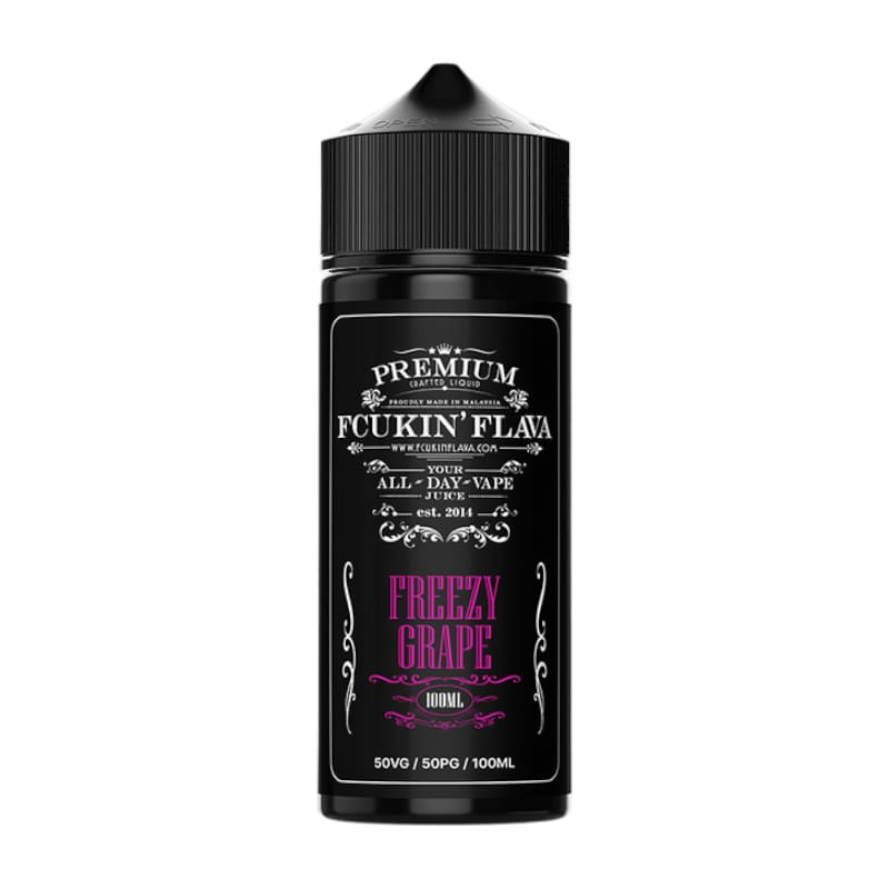 FCUKIN FLAVA – Freezy Grape – E-Liquid 100 ml
