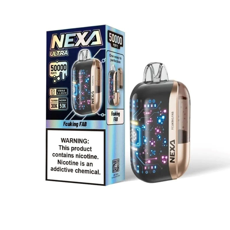 NEXA Ultra 50000 Puffs Disposable Vape 20ml 800mAh 15 Flavors
