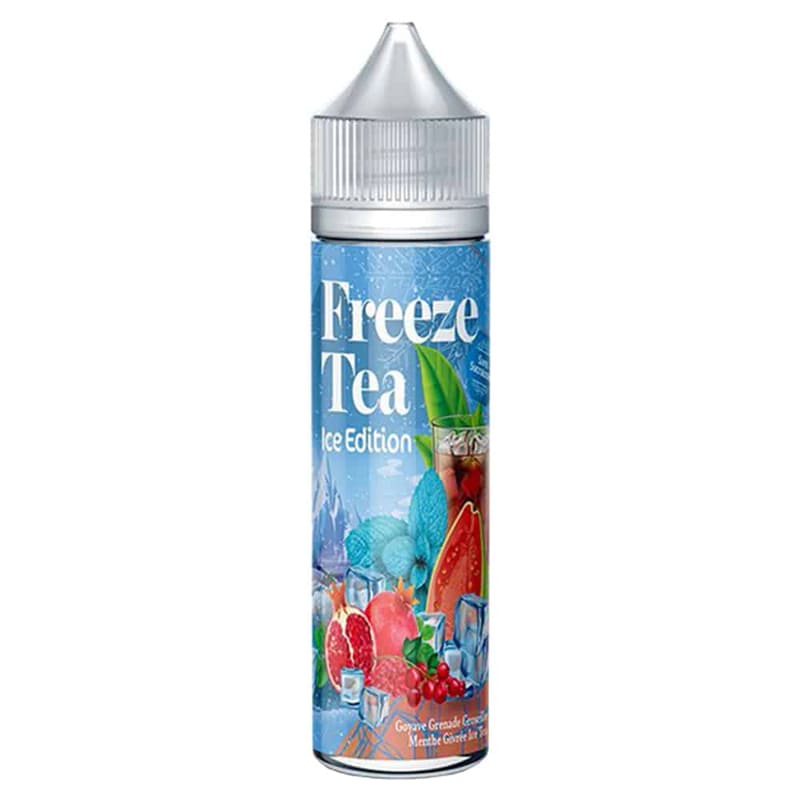 FREEZE TEA Goyave Grenade Groseille Menthe Givrée - E-Liquid 50ml
