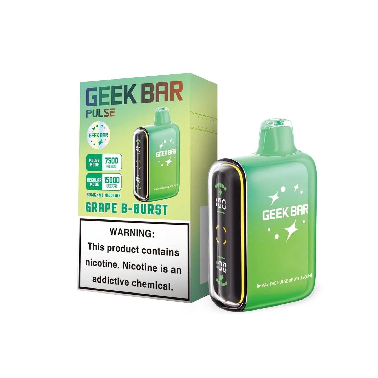 Grape Blow Pop(B - Burst) Geek Bar Pulse 15000