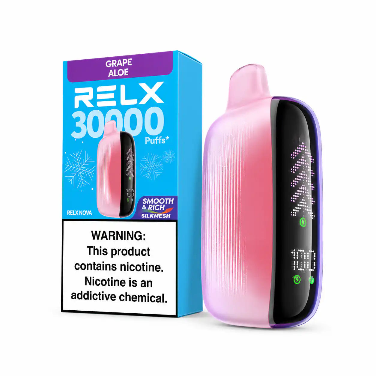 Grape Aloe - RELX Nova Silkmesh 30k Disposable Vape