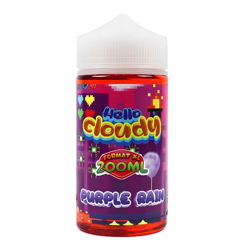 HELLO CLOUDY Purple Rain - E-Liquid 200ml