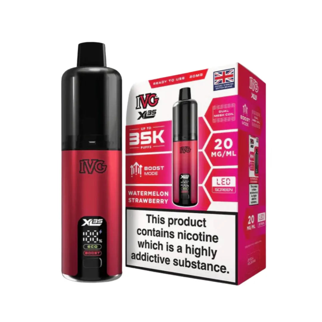 IVG XL 35K Puffs Prefilled & Reusable Pod Kit