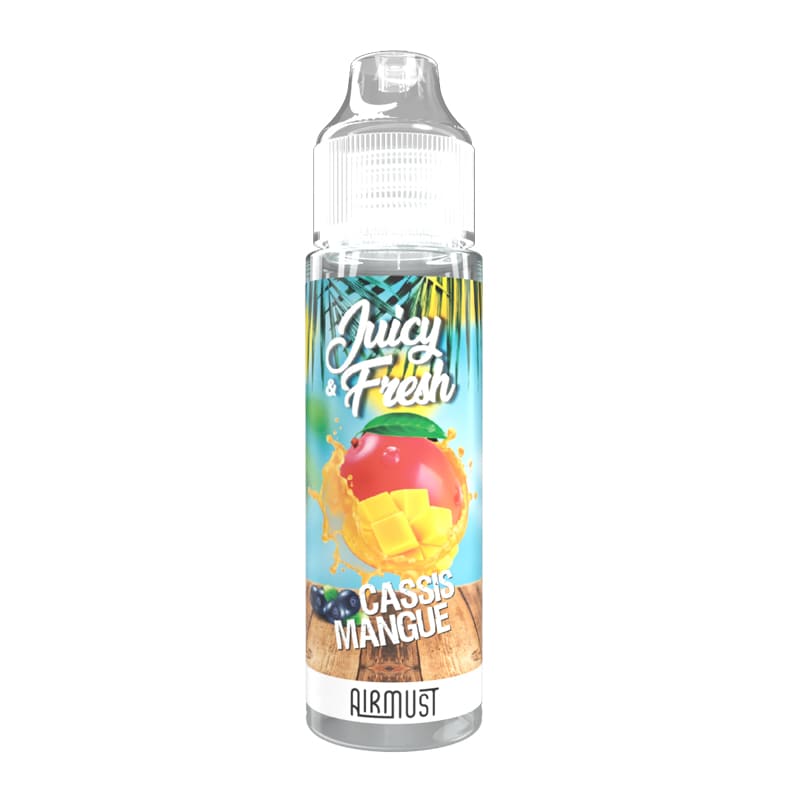 SAFTIGE & FRISCHE Cassis Mangue - E-Liquide 60ml