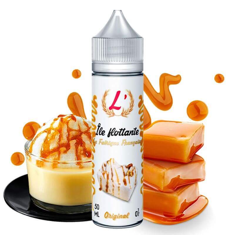 LA FABRIQUE FRANÇAISE L'île Flottante - E-Liquid 50 ml