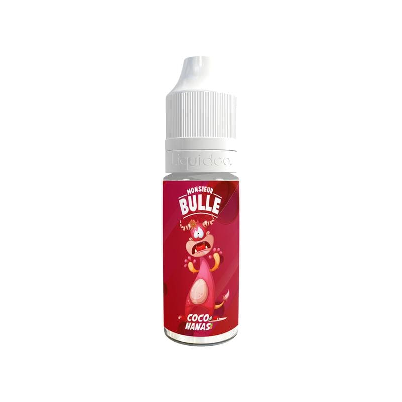 LIQUIDEO Monsieur Bulle Coco Nanas – E-Liquid 10 ml
