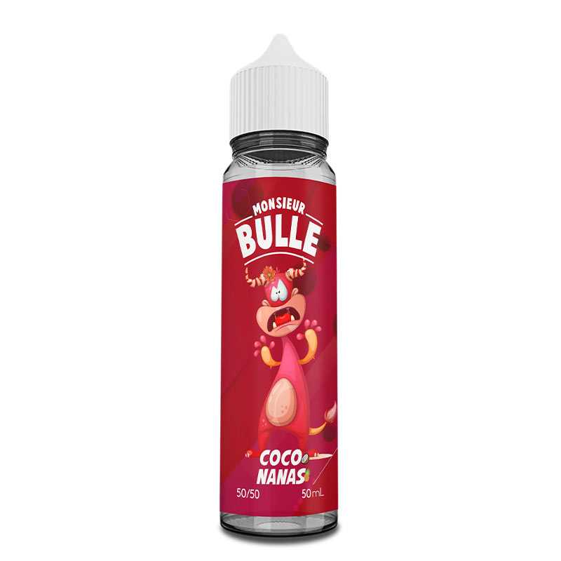 LIQUIDEO Monsieur Bulle Coco Nanas – E-Liquid 50 ml