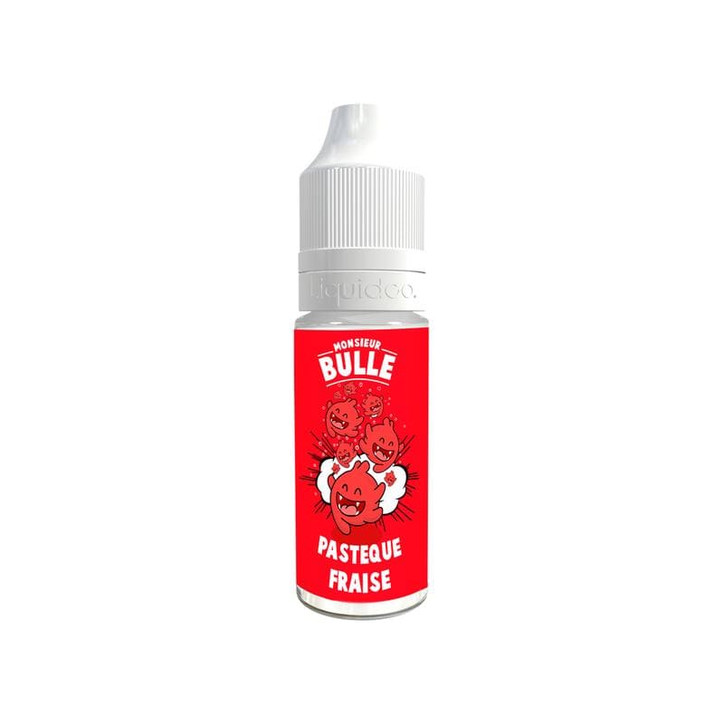 LIQUIDEO Monsieur Bulle Pastèque Fraise - E-Liquid 10 ml