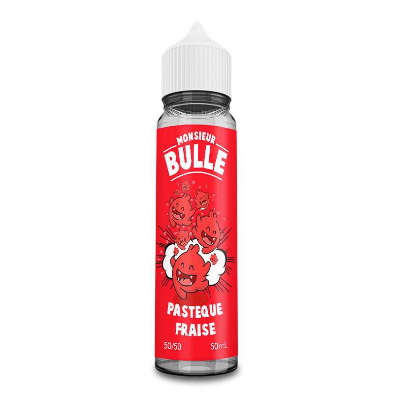 LIQUIDEO Monsieur Bulle Pastèque Fraise - E-Liquid 50ml