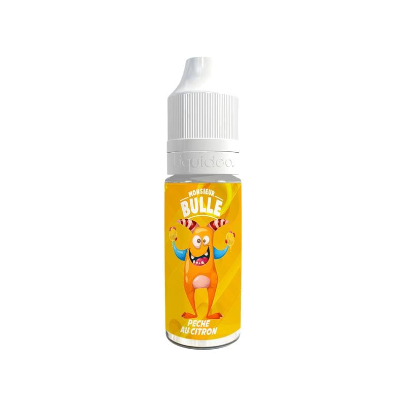 LIQUIDEO Monsieur Bulle Pêche Au Citron – E-Liquid 10 ml