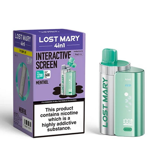 Lost Mary 4 in 1 3200 Rechargeable Pod Vape Kit