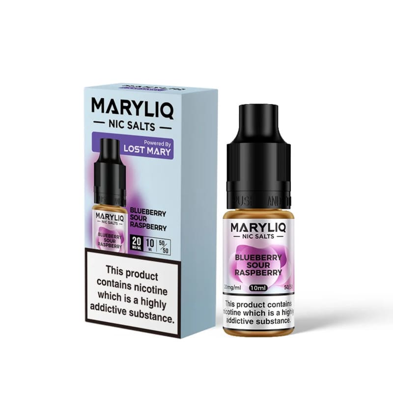 LOST MARY Maryliq Blueberry Sour Raspberry - Nikotinfrei 10ml