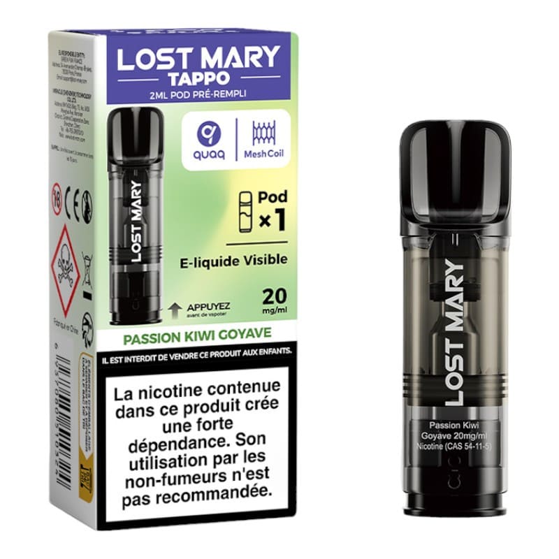 LOST MARY Tappo - Pack de 2 Cartouches 2ml 600 Puffs