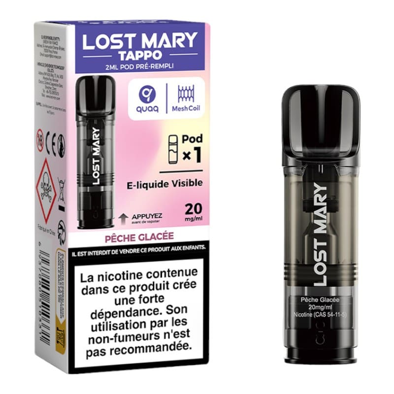 LOST MARY Tappo - Pack de 2 Cartouches 2ml 600 Puffs