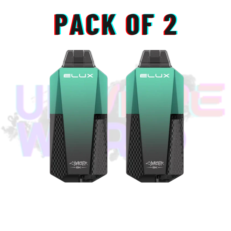 Menthol Elux CyberOver 6000 Puff 6K Pod Vape Kit
