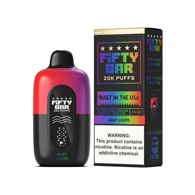 Fifty Bar 20K Disposable Vape 18ml 5%