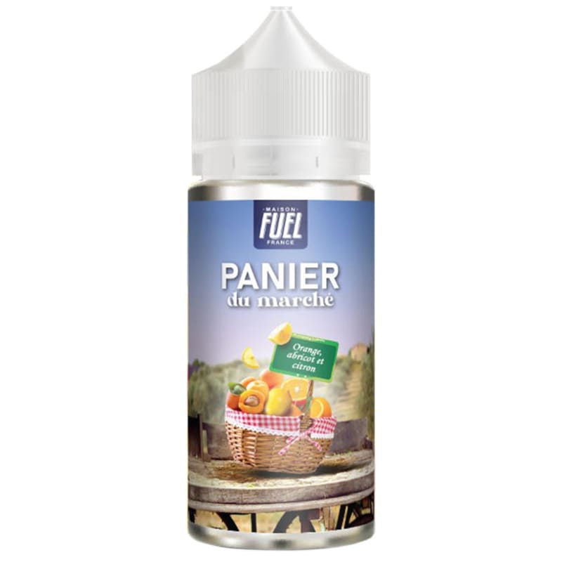 PANIER DU MARCHÉ Orange Abricot et Citron - E-Liquid 100 ml