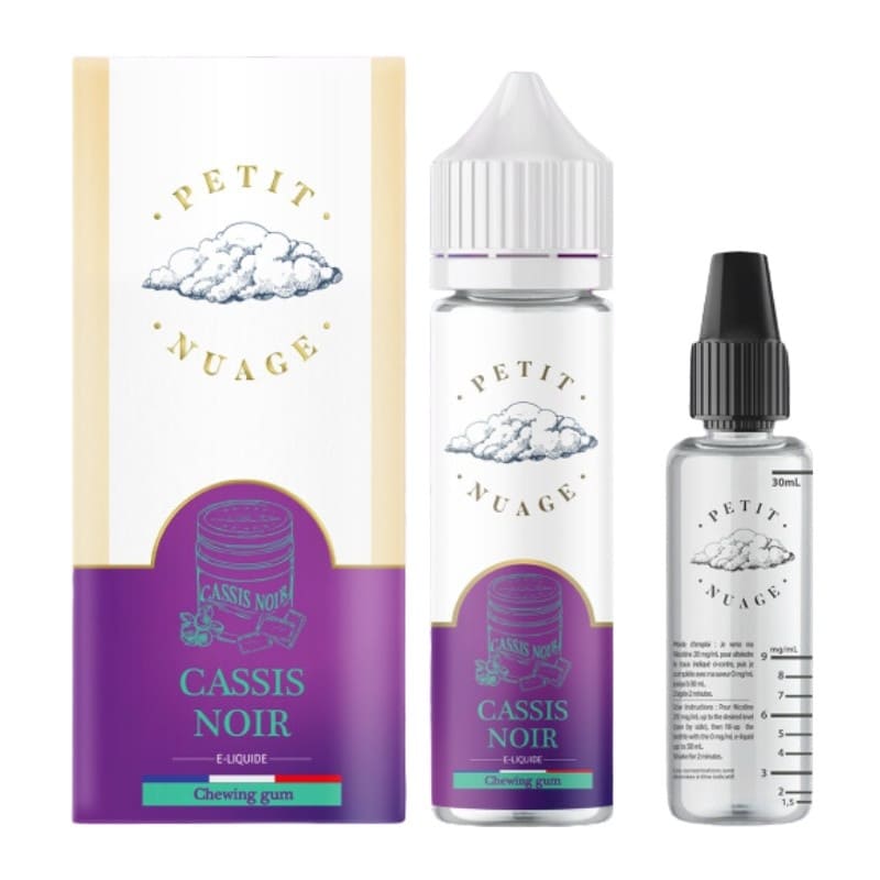 PETIT NUAGE Cassis Noir – E-Liquid 50 ml