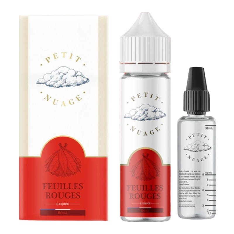 PETIT NUAGE Feuille Rouge – E-Liquid 50 ml