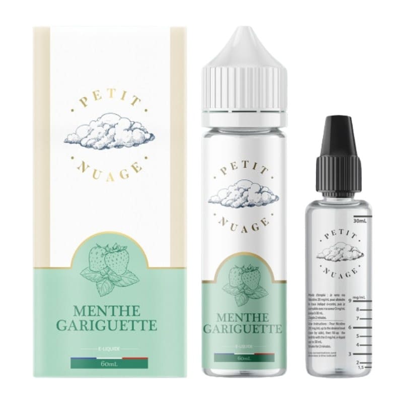 PETIT NUAGE Menthe Gariguette - E-Liquid 50ml