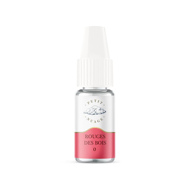 PETIT NUAGE Rouge Des Bois – E-Liquid 10 ml