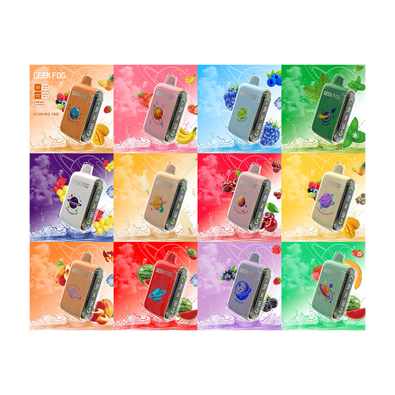 Geek Fog Pulse 20K Kit 25ml 25 ml 12 Flavors