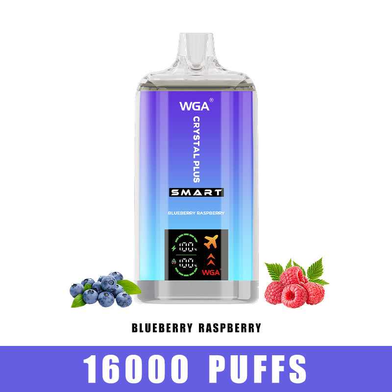 WGA Crystal Plus 16000 Puffs Disposable Vape 27ml 650mAh 12 Flavors
