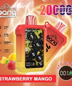 Bang King Double Crystal 20000 Puffs Vape 20K Disposable Vape Pen E Cigarette Prefilled 25ml 650mAh
