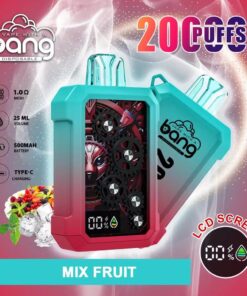 Bang King Double Crystal 20000 Puffs Vape 20K Disposable Vape Pen E Cigarette Prefilled 25ml 650mAh
