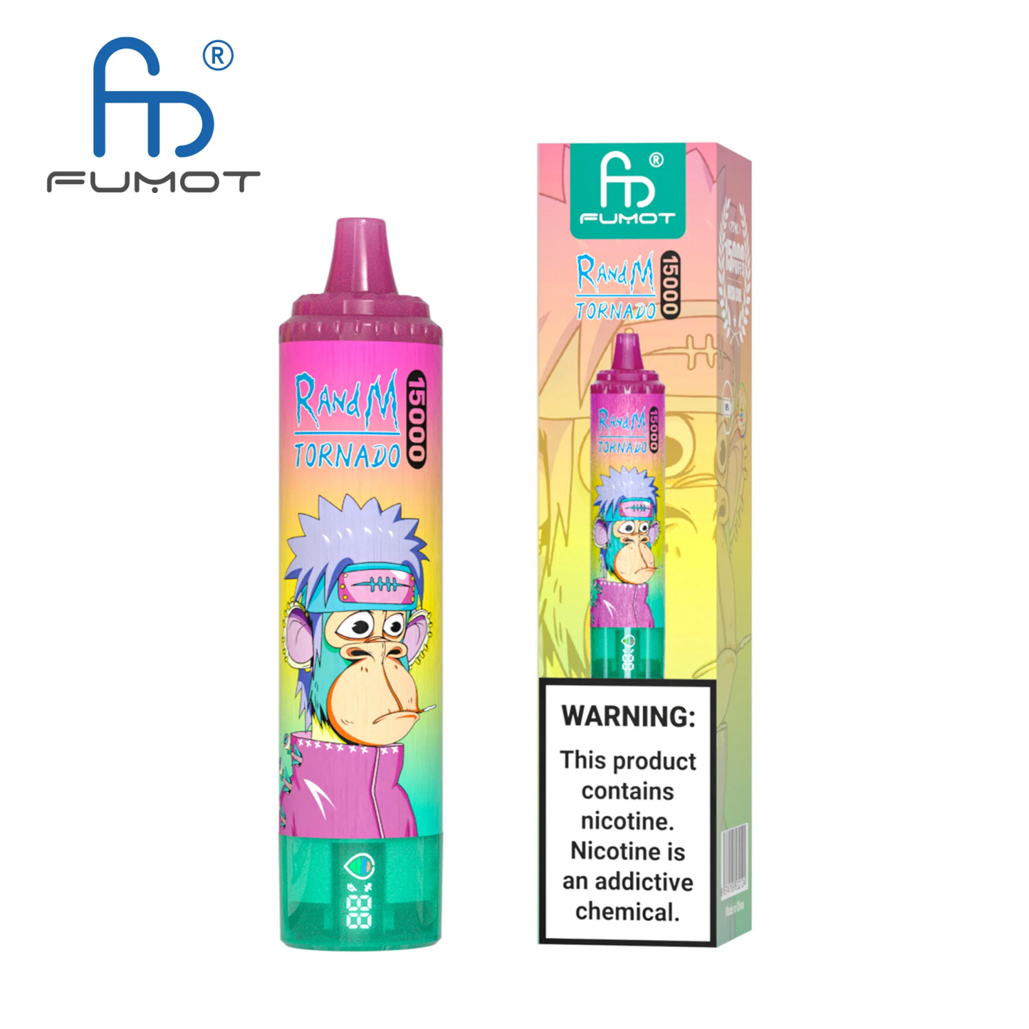 Randm Tornado 15000 Puffs Disposable Vape 25ml 850mah 41 Flavors