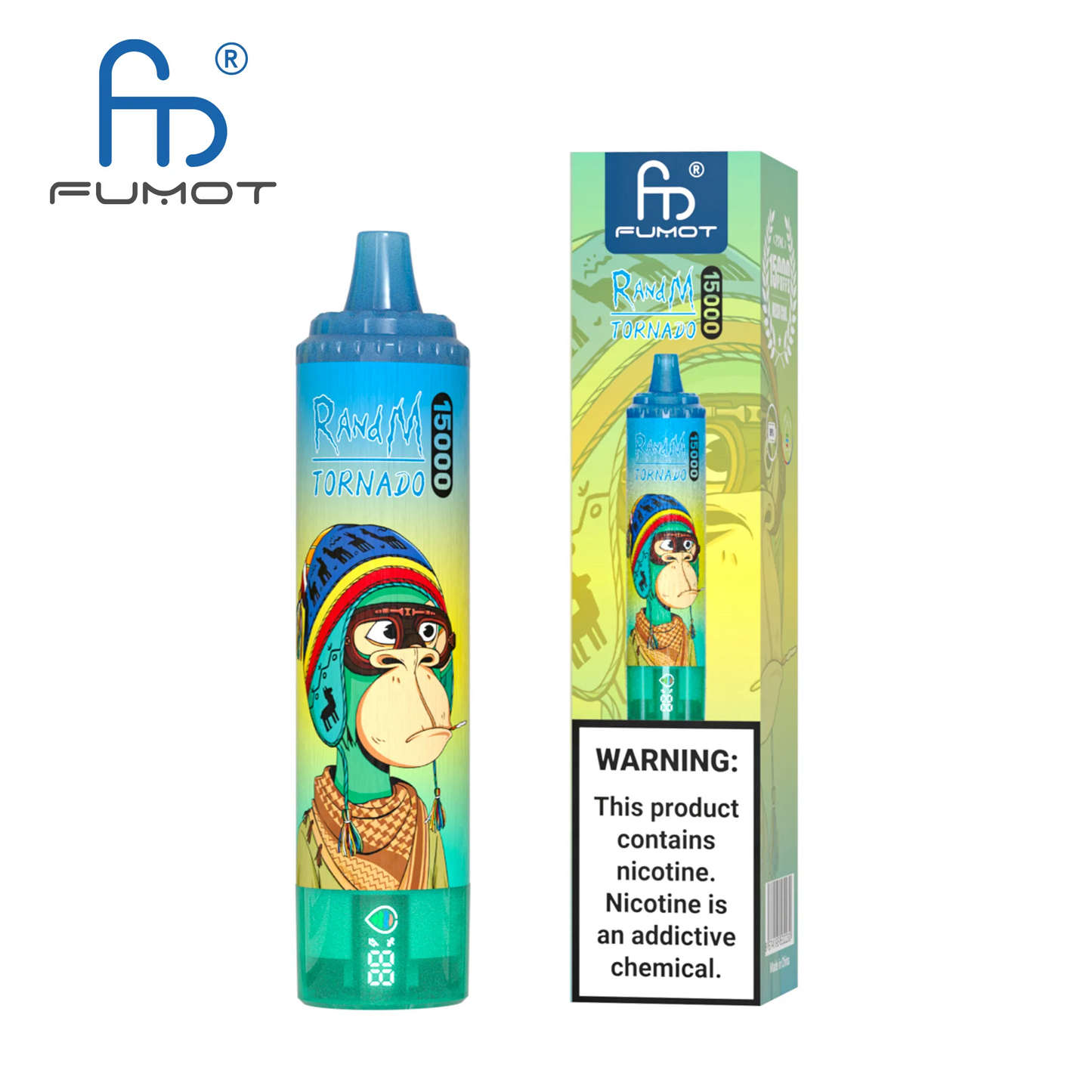 Randm Tornado 15000 Puffs Disposable Vape 25ml 850mah 41 Flavors