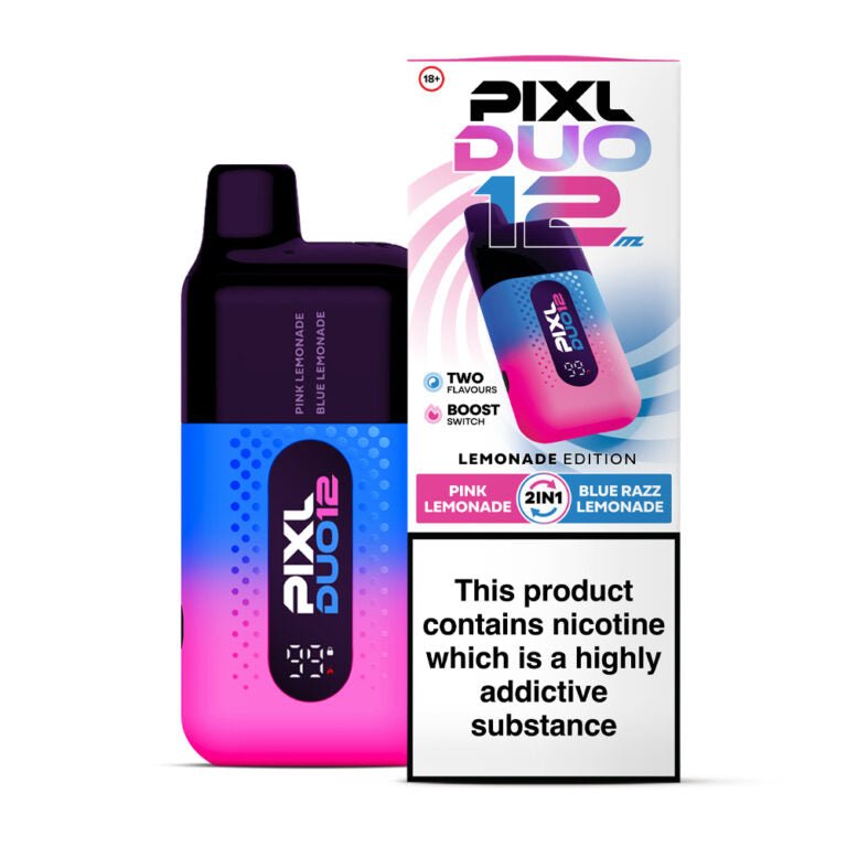 Pixl Duo 12000 Pre-Filled Pod Vape Kit - Box of 5