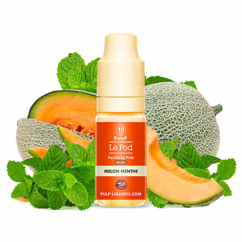 PULP Le Pod Melon Menthe - Sel de Nikotin 10 ml
