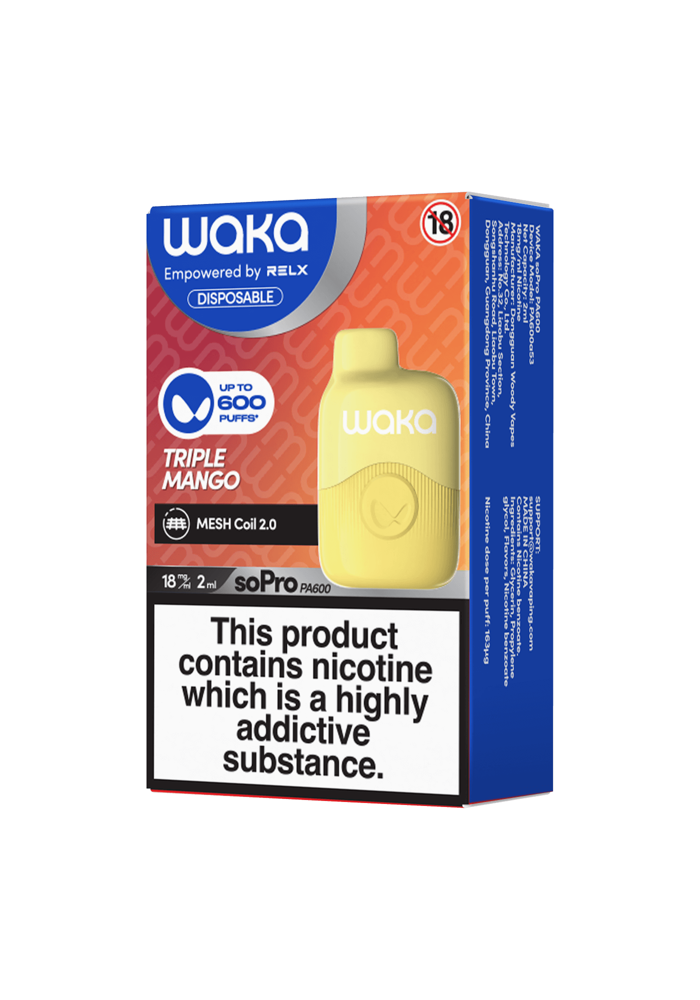 WAKA soPro PA600 | GOALS BAR FREE GIFT