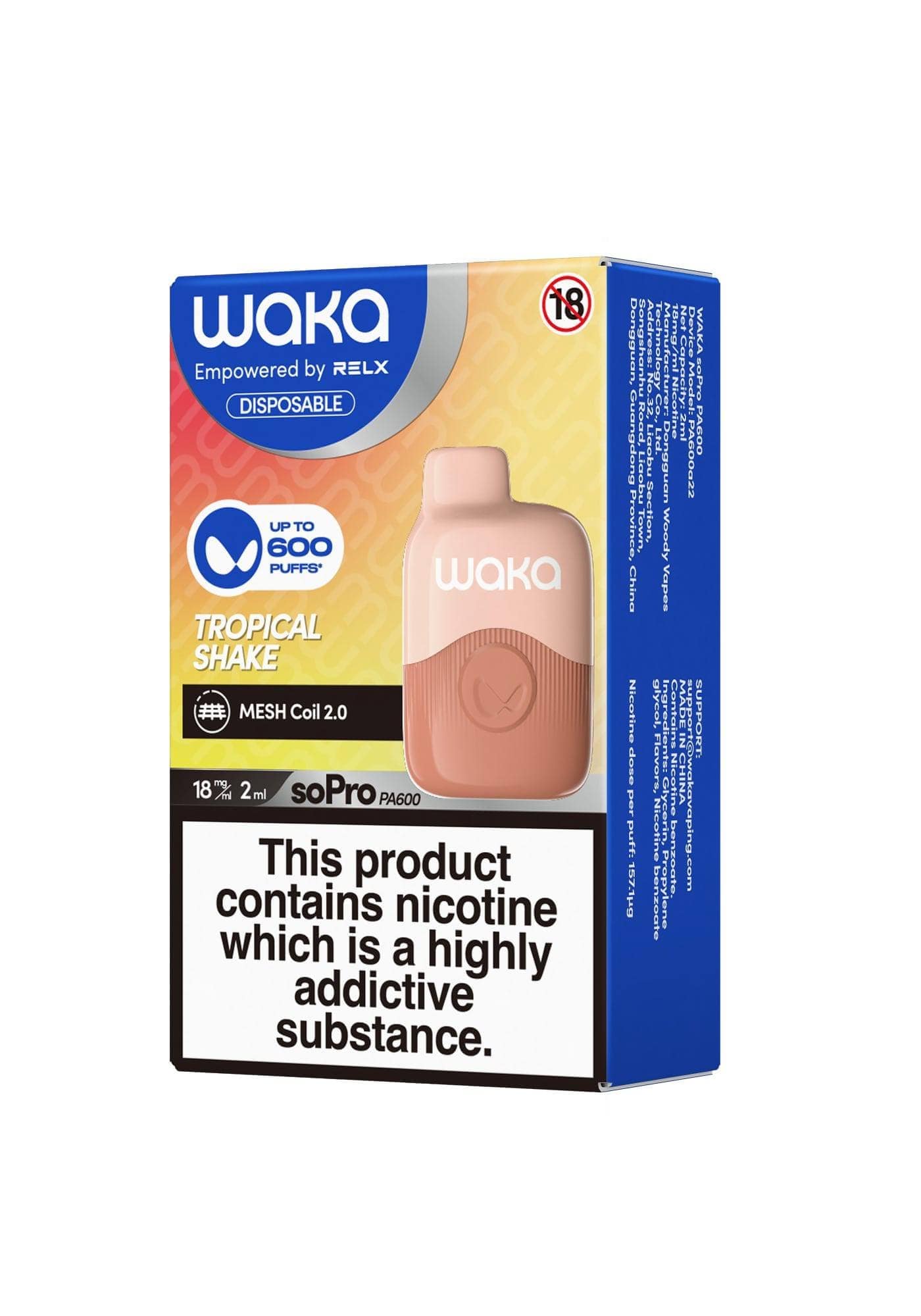 WAKA soPro PA600 | GOALS BAR FREE GIFT