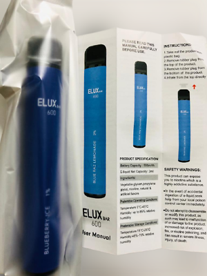 ELUX BAR Einweg-Vape 2 ml 600 Züge 20 mg Riegel