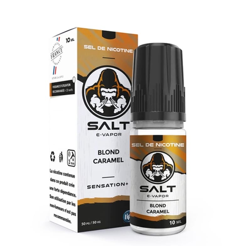 SALT E-VAPOR Blond Caramel - Sel de Nikotin 10 ml
