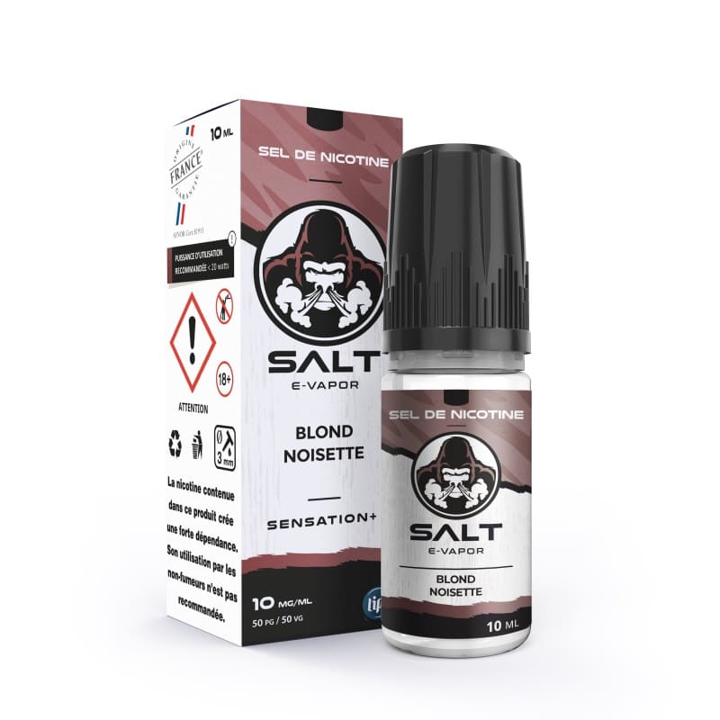 SALT E-VAPOR Blond Noisette - Sel de Nikotin 10 ml