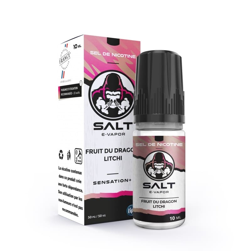SALT E-VAPOR Fruit du Dragon Litchi - Sel de Nikotin 10 ml