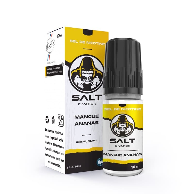 SALT E-VAPOR Mangue Ananas - Sel de Nikotin 10 ml